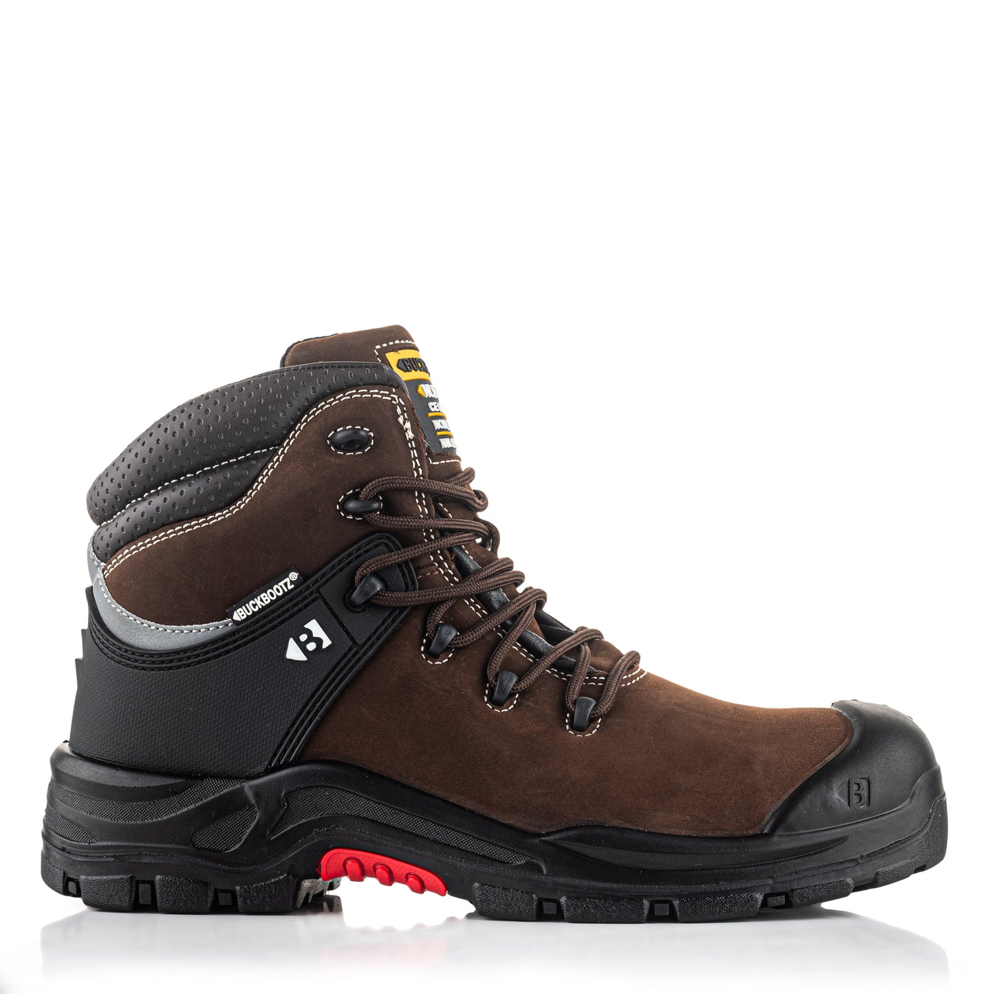 Nubuckz Safety Dealer Boots - Lace Up