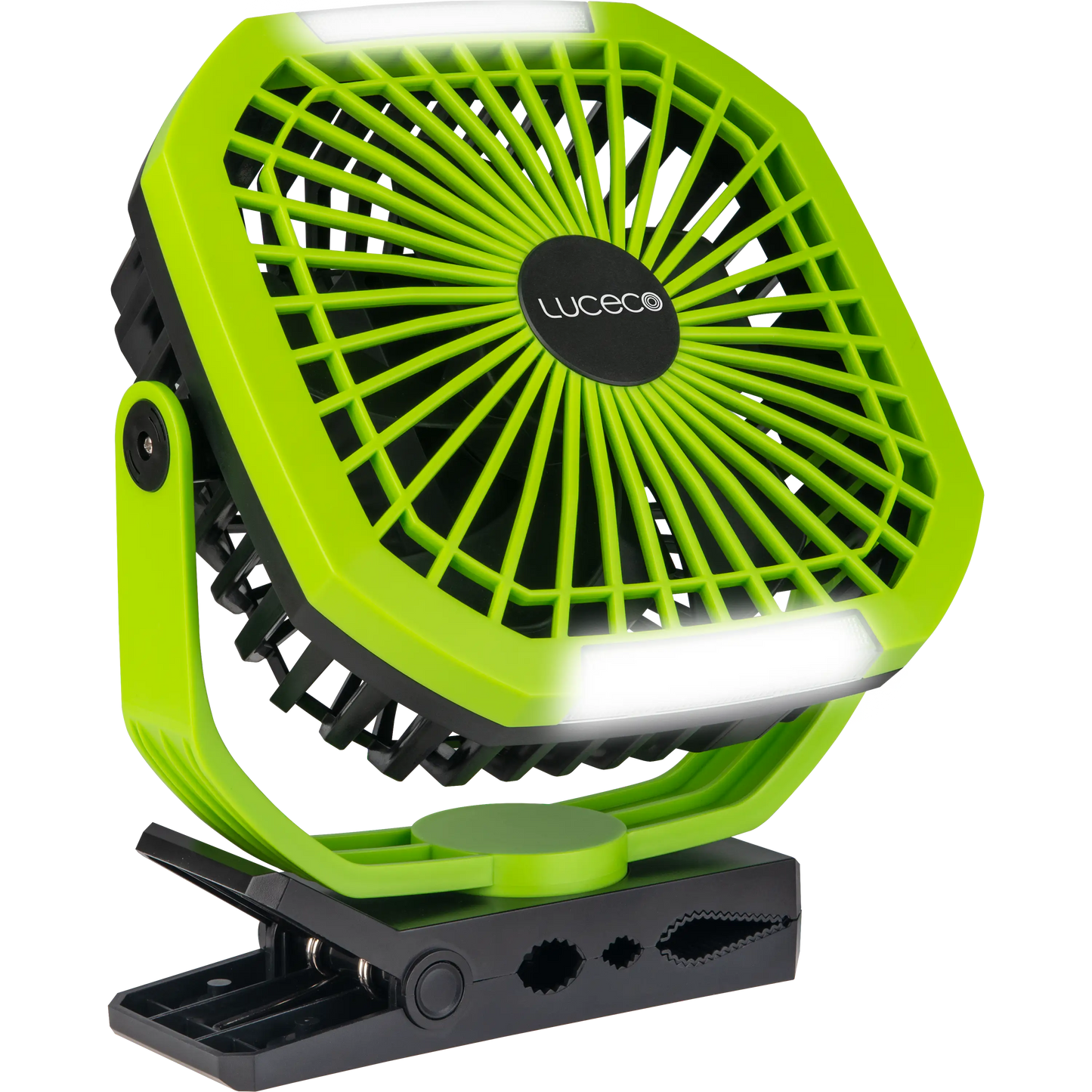 LED Rechargeable 6W Magnetic Clamp Fan Light