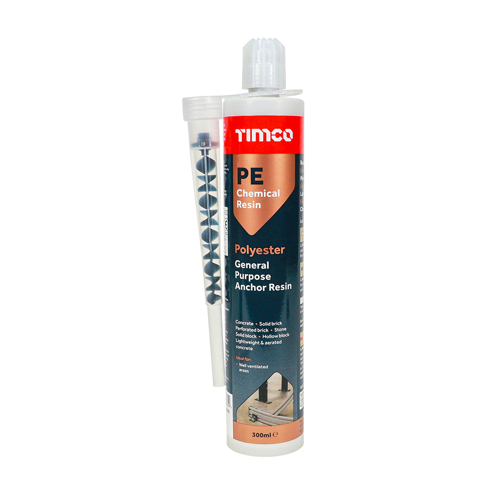 PE Chemical Resin 300ml with Optional Sealant Gun