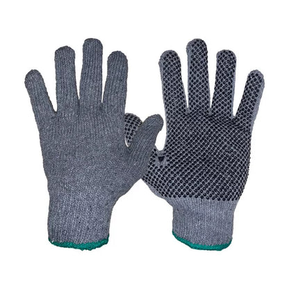PVC Dot Grip Gloves - PGPD ASH