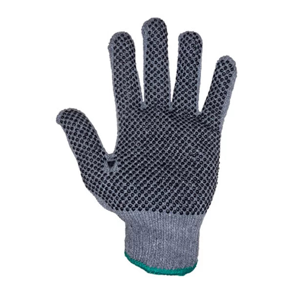 PVC Dot Grip Gloves - PGPD ASH