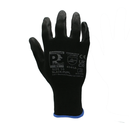 Pred Jet PU Gloves - Black-PUPL