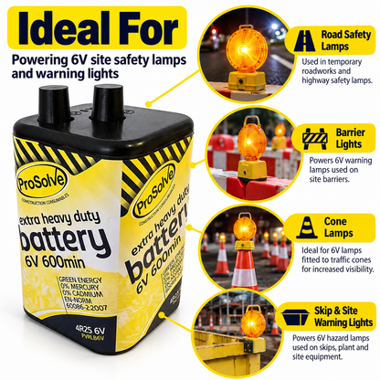 6V Extra Heavy Duty Battery – 4R25