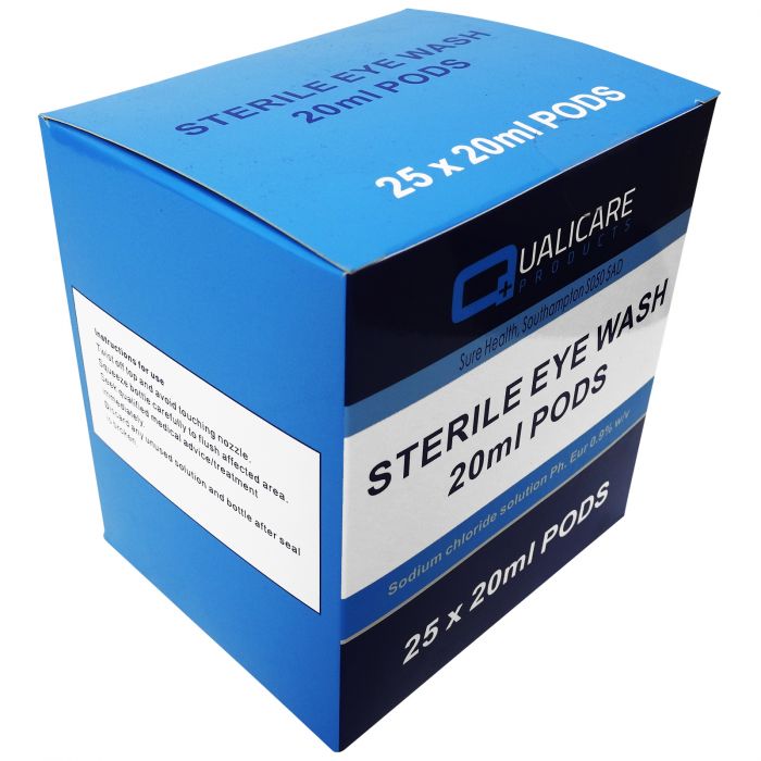 Eye Wash Pods 20ml – Sterile Saline