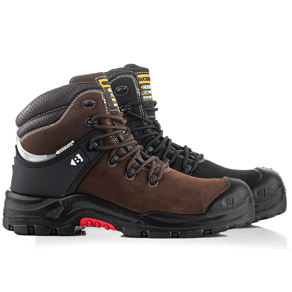 Nubuckz Safety Dealer Boots - Lace Up
