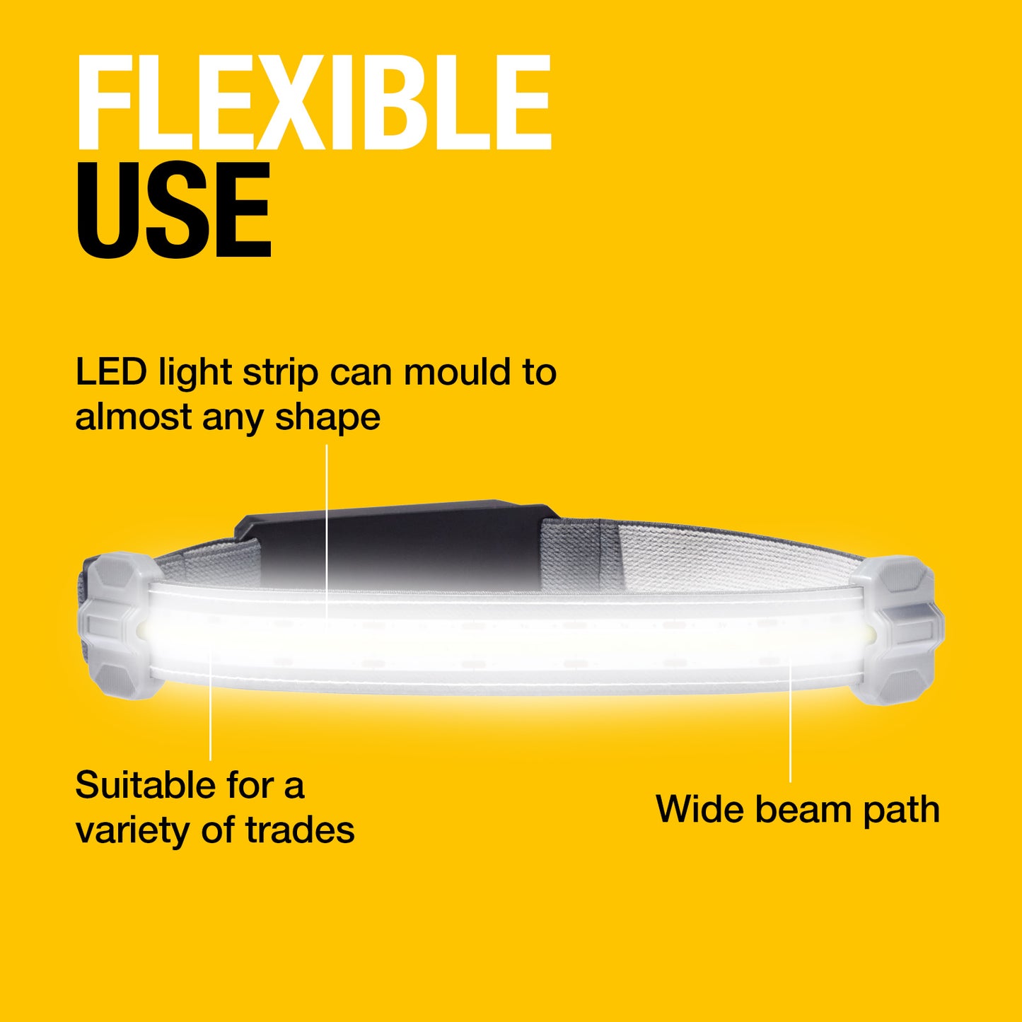 Flexible Head Torch – Rechargeable 115 Lumen LED
