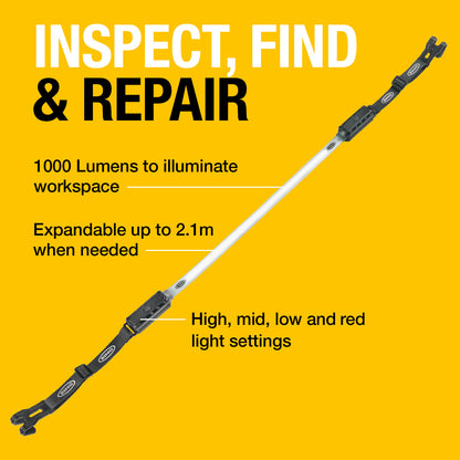 Super Flex Utility Light - 1000 Lumen Rechargeable & Bendable