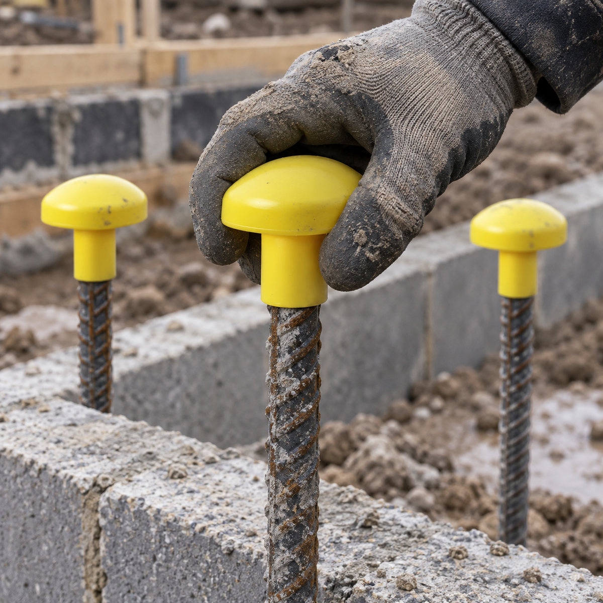 Rebar Safety Caps – 6-18mm