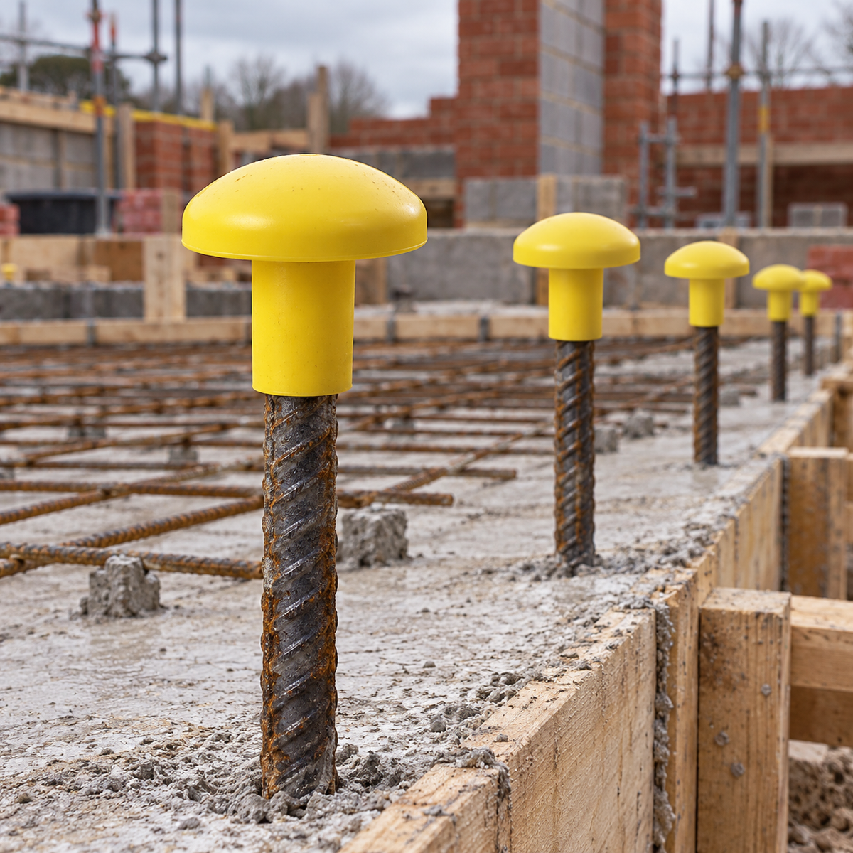 Rebar Safety Caps – 6-18mm