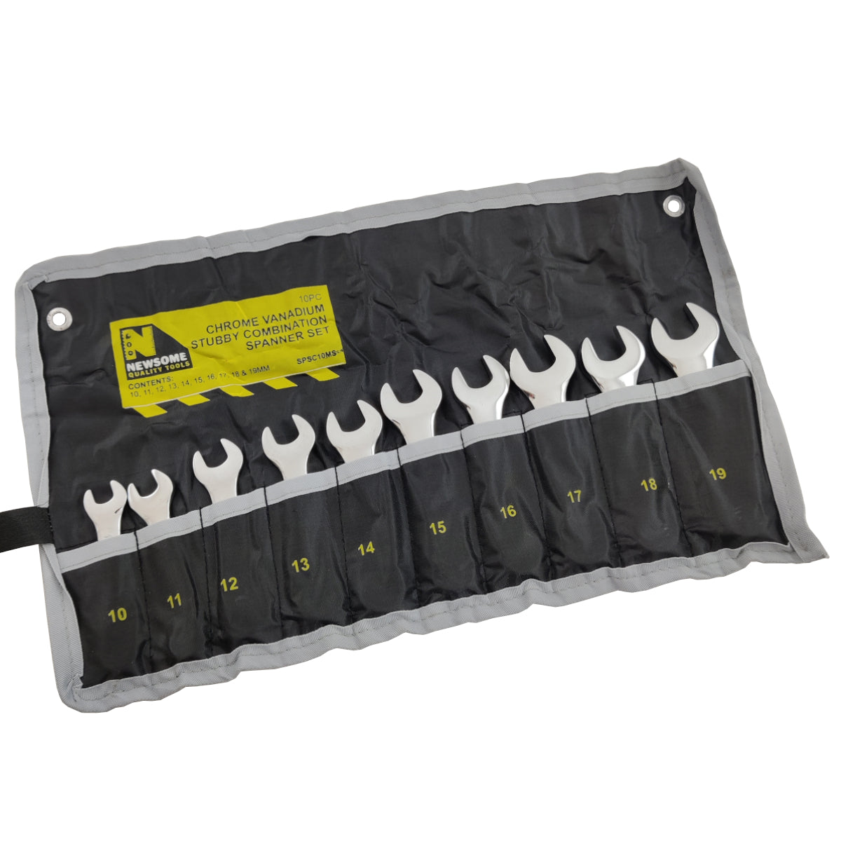 Stubby Combination Spanner 10pc Set