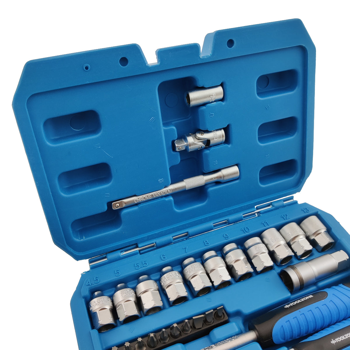 29pc 1/4" Go Through Socket Set