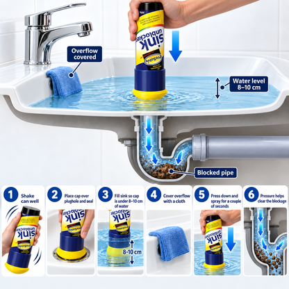 Sink Unblocker Spray - 200ml