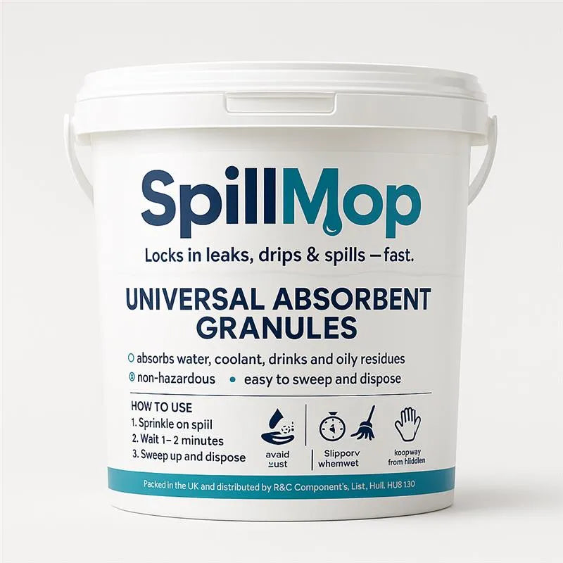 SpillMop Absorbent Powder – 1, 2 & 4 kg Buckets
