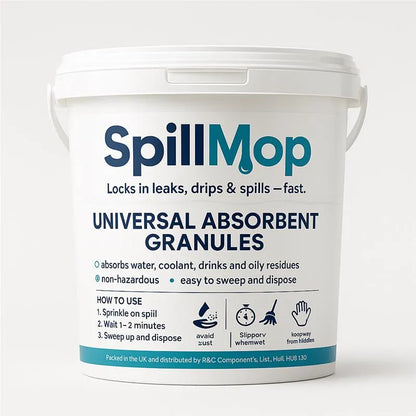 SpillMop Absorbent Powder – 1, 2 & 4 kg Buckets