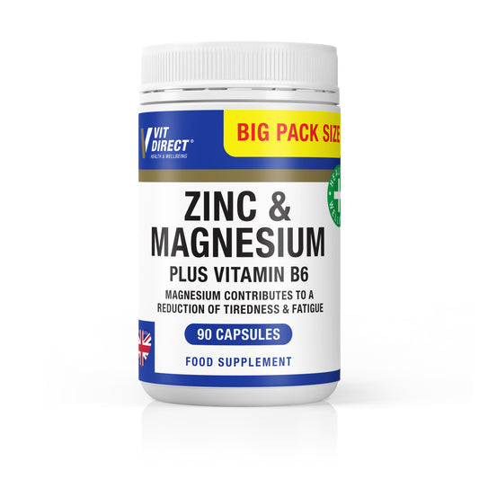 Zinc & Magnesium Capsules - 90 Capsules