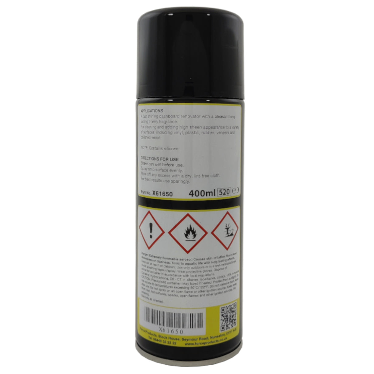 Cockpit Shine Spray - X61650 400ml Aerosol