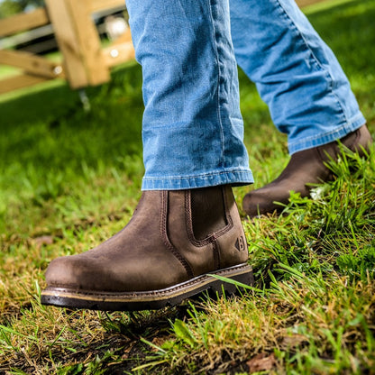 Leather Non-Safety Dealer Boots - B1400