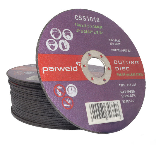 100 x 1mm Cutting Discs – Super Thin Stainless Steel Cutting Discs