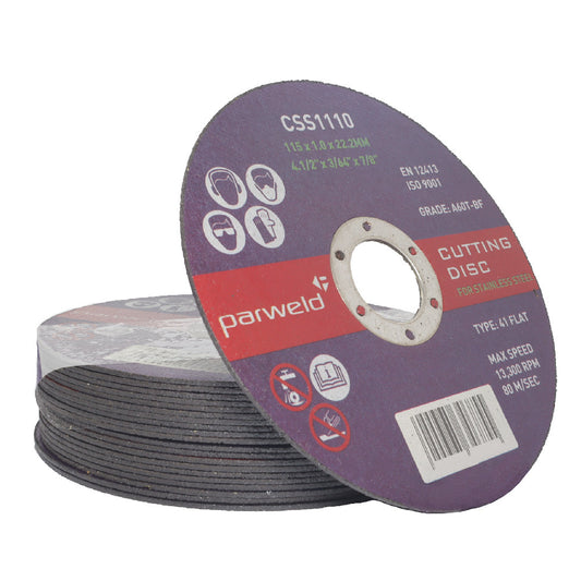 115 x 1mm Cutting Discs – Super Thin Stainless Steel Cutting Discs