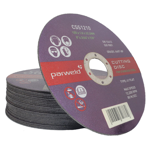 125 x 1mm Cutting Discs – Super Thin Stainless Steel Cutting Discs