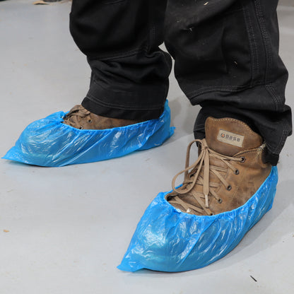 Disposable PE Overshoes - Pack of 100 D340