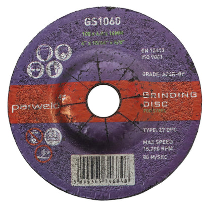 100 x 6mm Grinding Discs