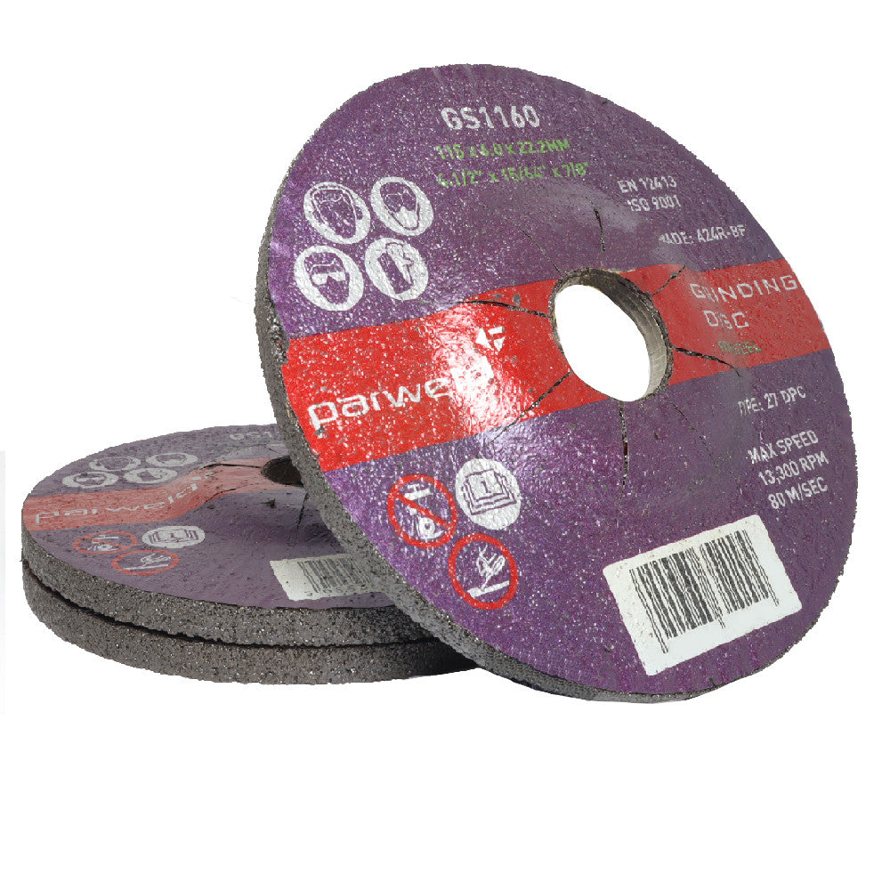 115 x 6mm Grinding Discs