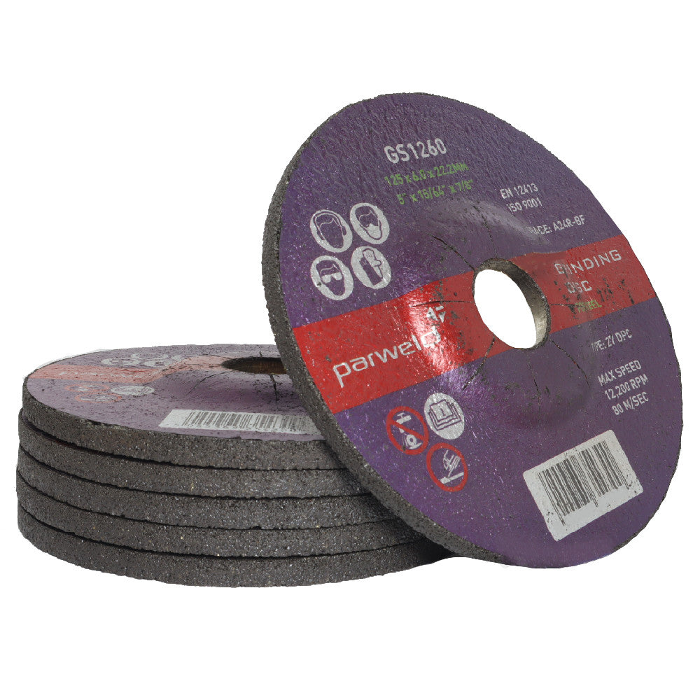 125 x 6mm Grinding Discs