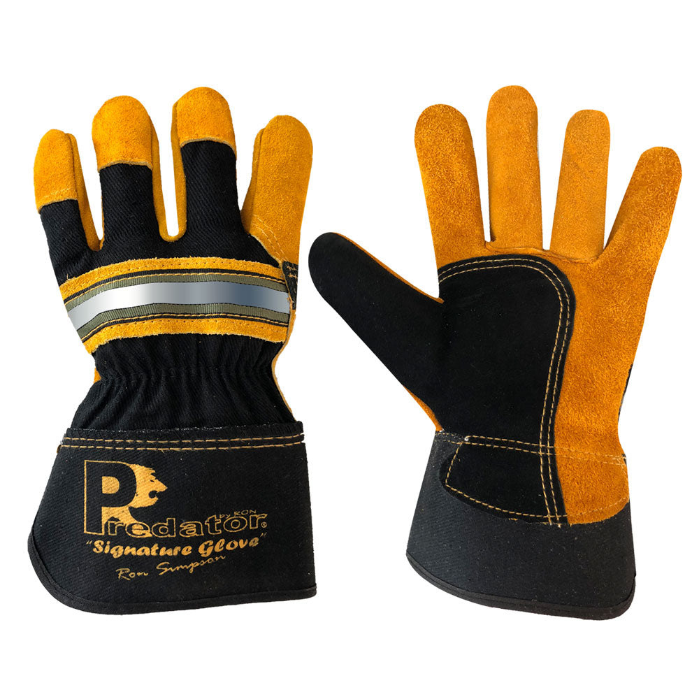 PRED1 Leather Rigger Work Gloves - Size 10 XL