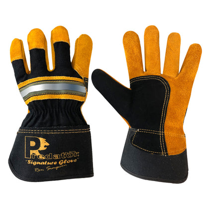 PRED1 Leather Rigger Work Gloves - Size 10 XL