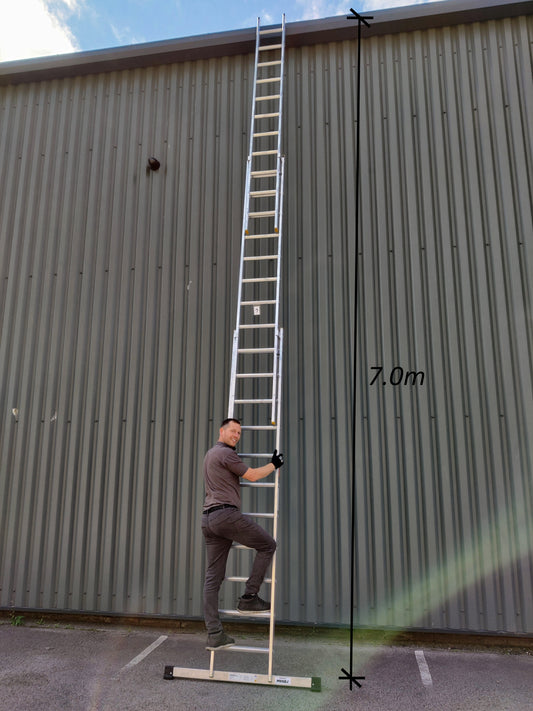Aluminium Professional Extension Ladder - Triple Section