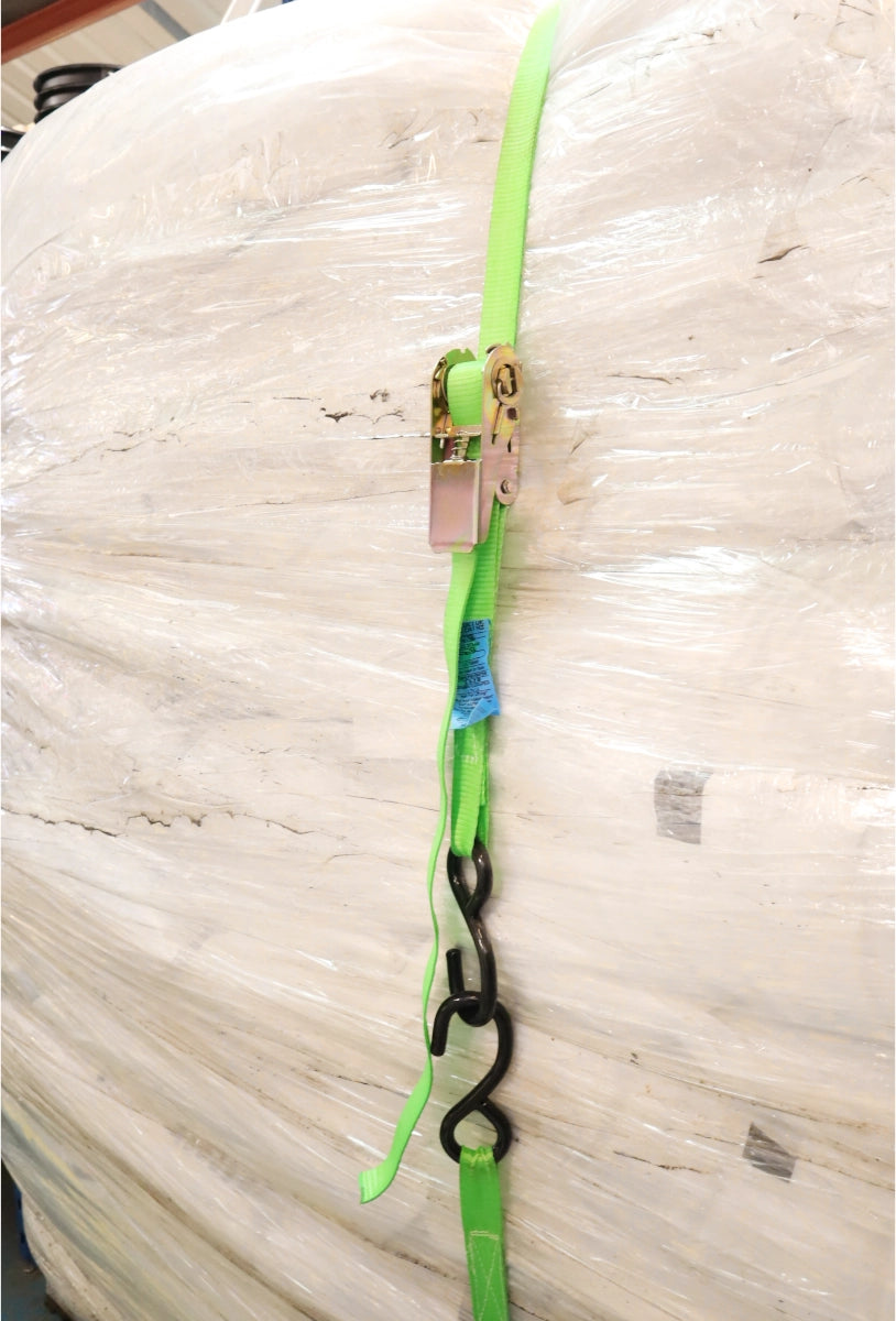 Ratchet Tie-Down Straps – 4 Pack, 25mm x 5m, 750kg