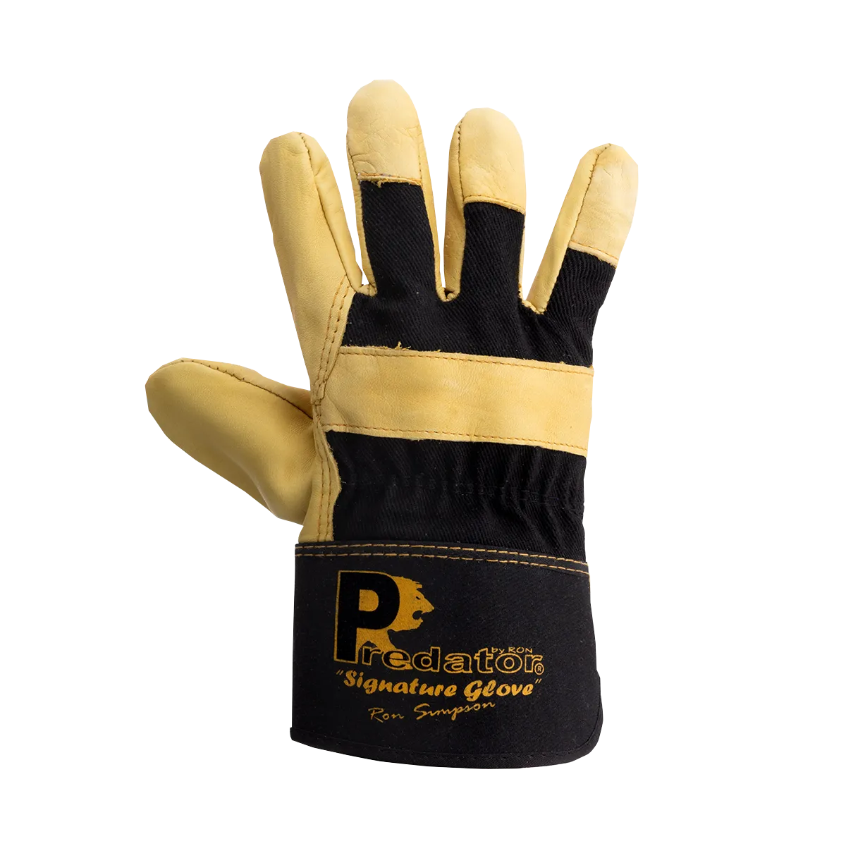 Pred Signature Hide Rigger Gloves - PRED2GOLD