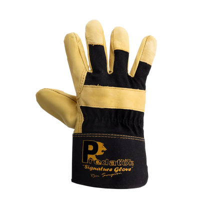 Pred Signature Hide Rigger Gloves - PRED2GOLD