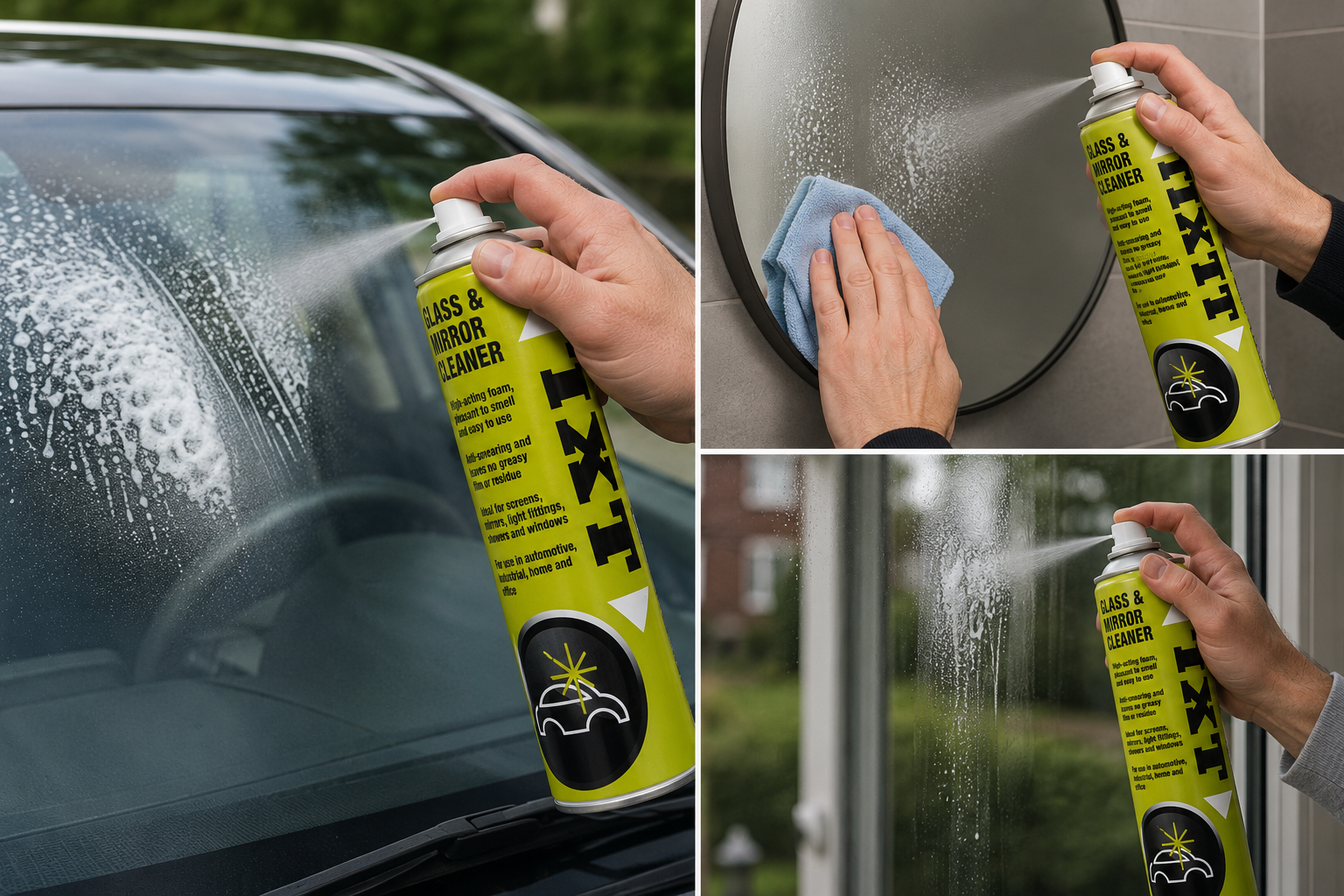 FIXT Glass Cleaner Spray - 400ml