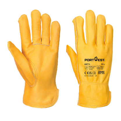 Insulated Driver Gloves - A271 Tan