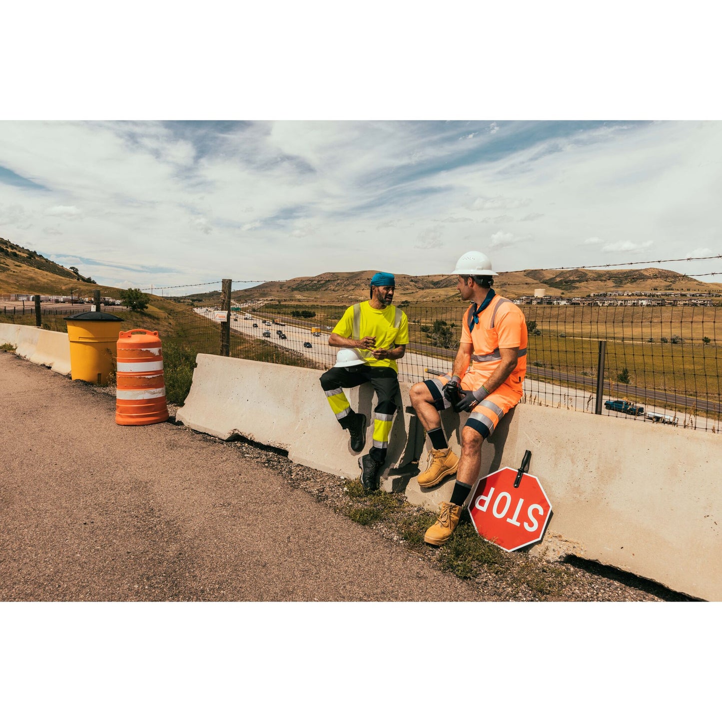 Hi-Vis Work Shorts - L043
