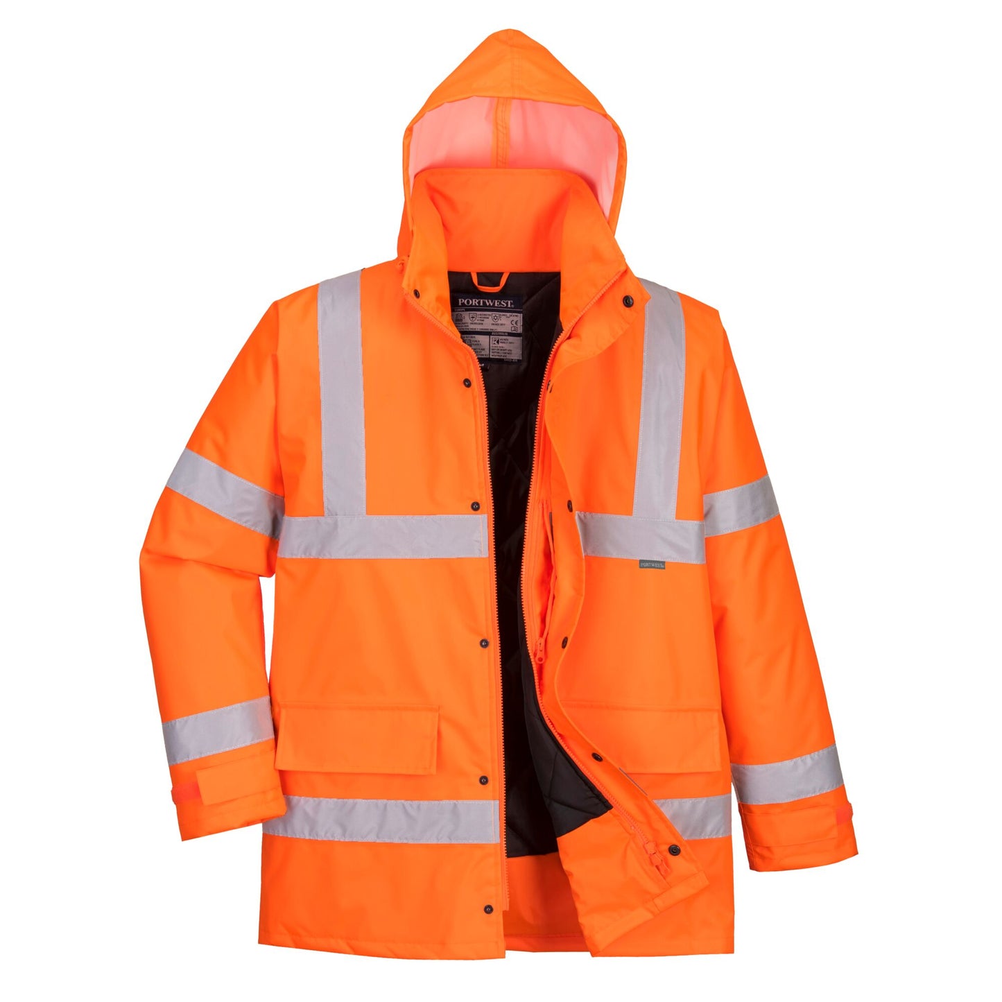 Hi-Vis Winter Traffic Jacket – S460 Waterproof & Thermal