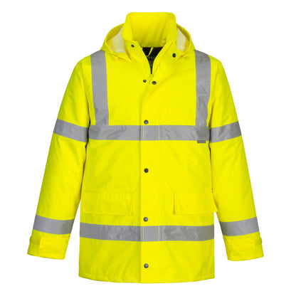 Hi-Vis Winter Traffic Jacket – S460 Waterproof & Thermal