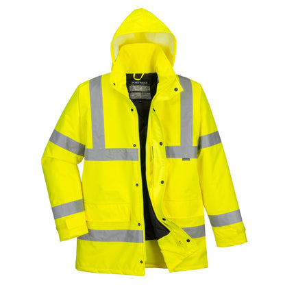 Hi-Vis Winter Traffic Jacket – S460 Waterproof & Thermal
