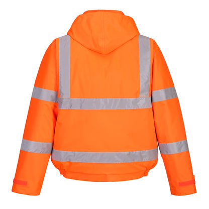 Hi-Vis Winter Bomber Jacket – S467 Waterproof & Insulated